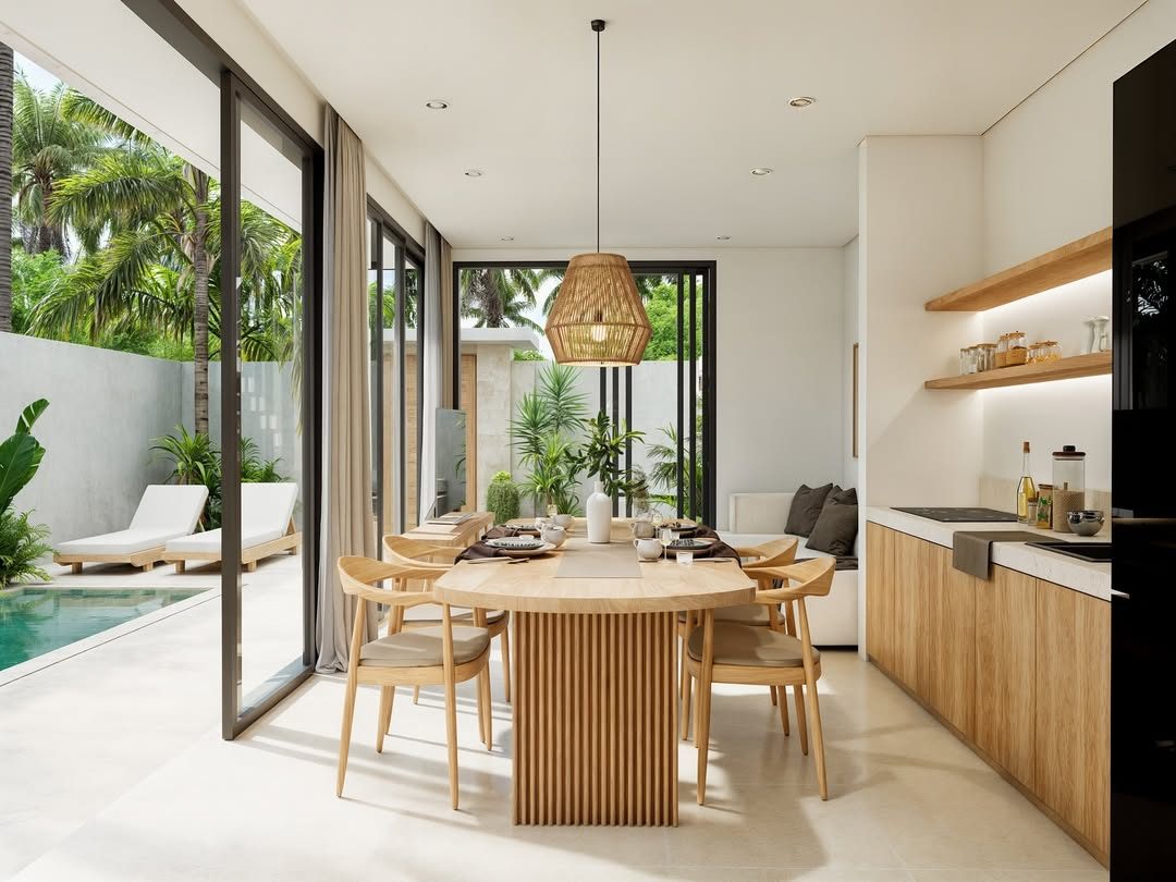 Casas Bali living area