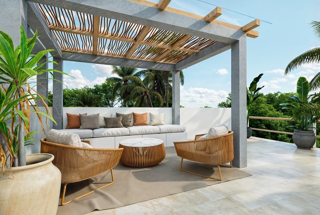 Casas Bali rooftop lounge