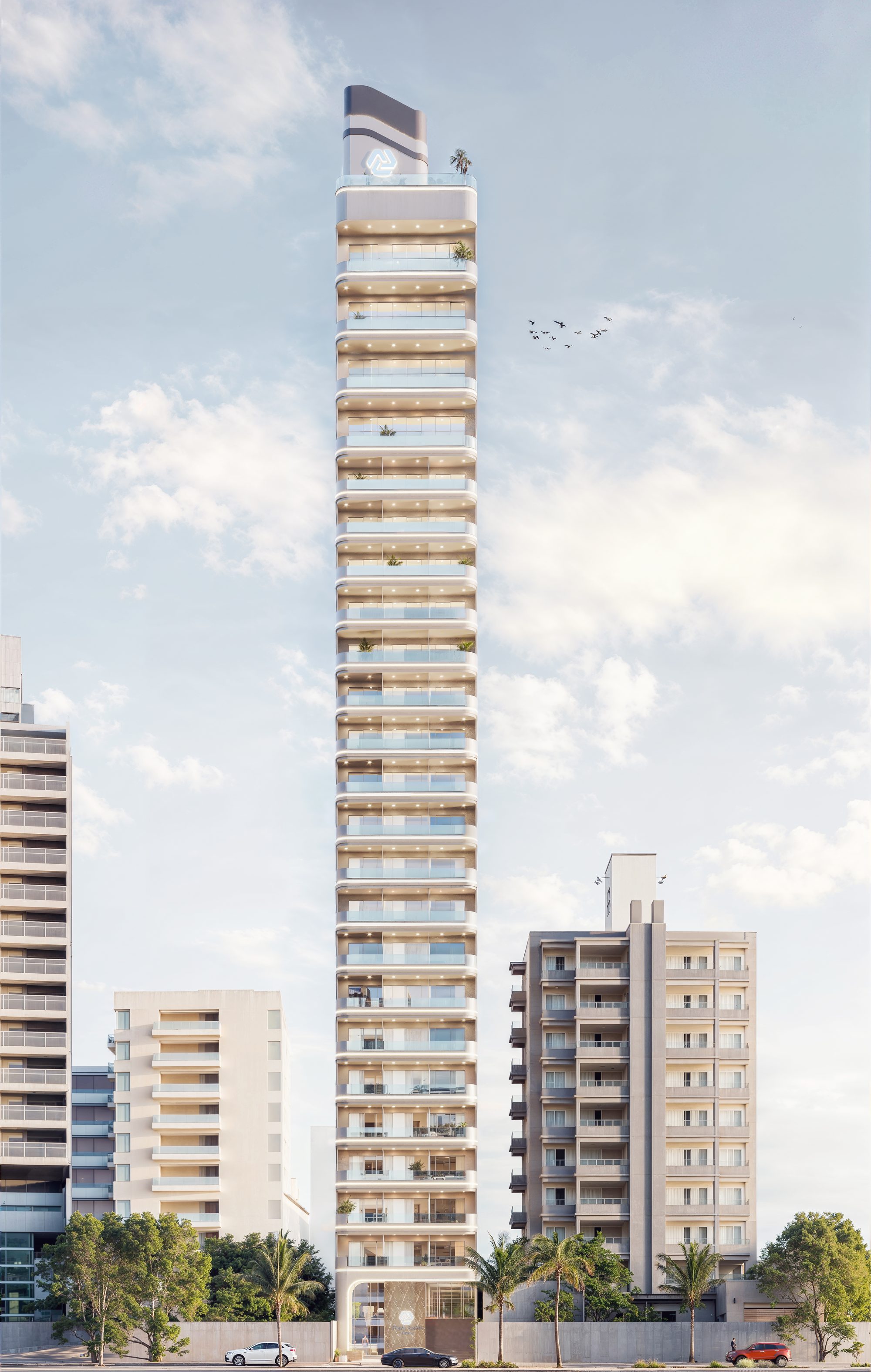 Park Lofts Tower exterior