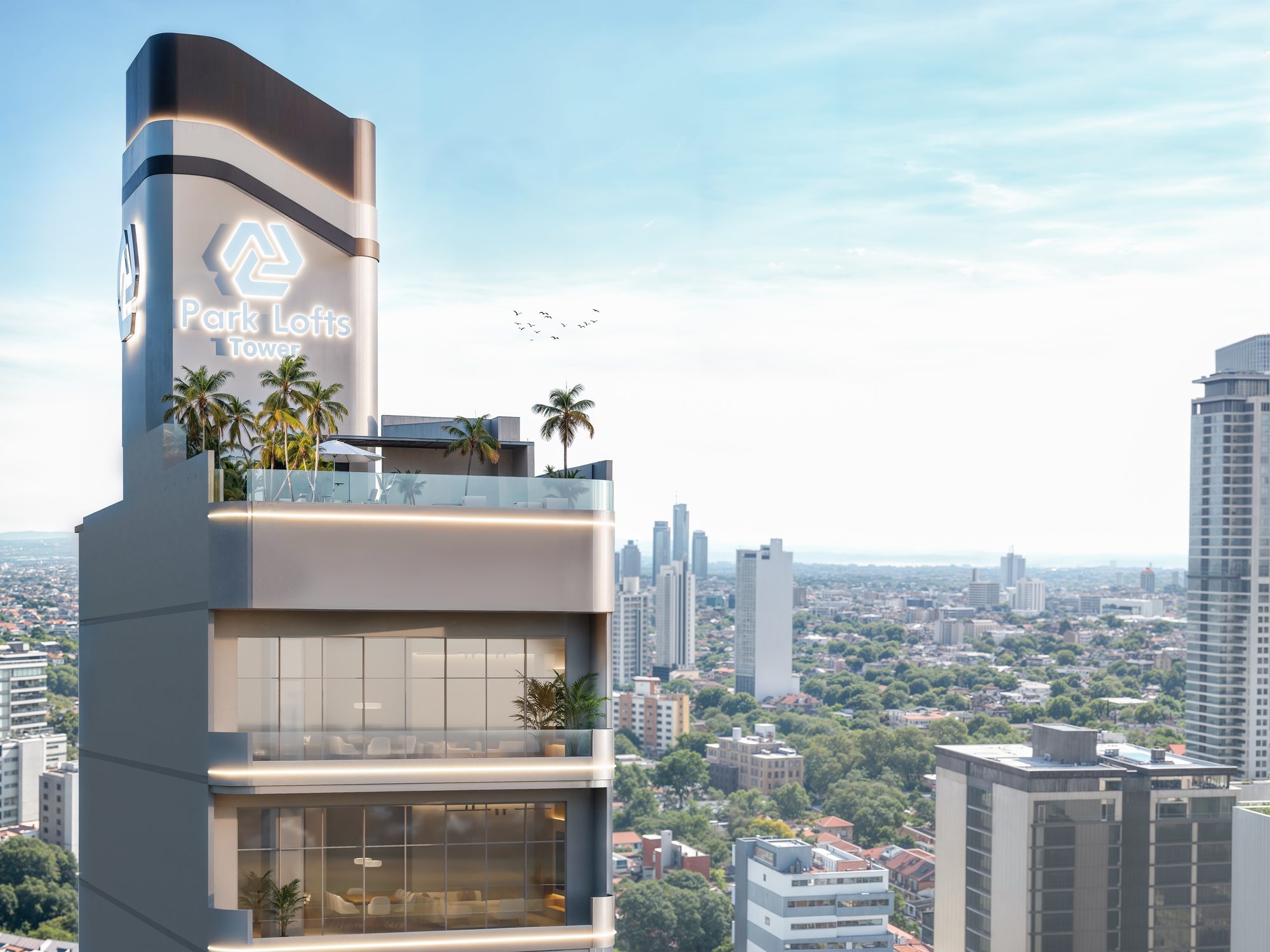 Park Lofts Tower luxury apartment building in Asunción Paraguay